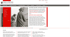 Desktop Screenshot of fabianpartners.cz